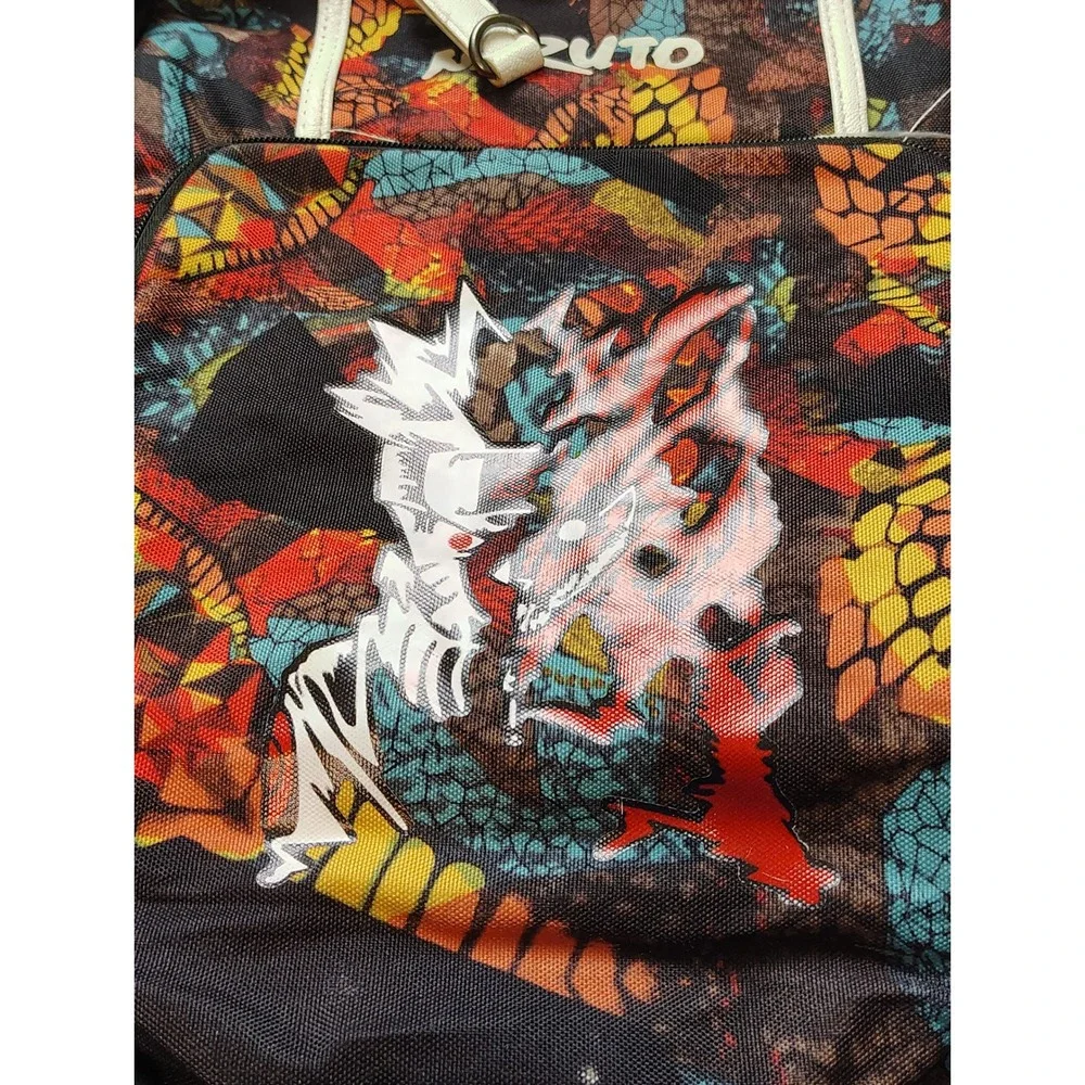 Aolida Naruto Shippuden Anime Backpack Multi Color Graphic Print‎ Laptop Bag